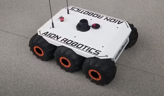 El robot explorador M6 UGV que puede desplazarse por cualquier superficie